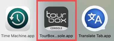 TourBox Consoleアプリケーション