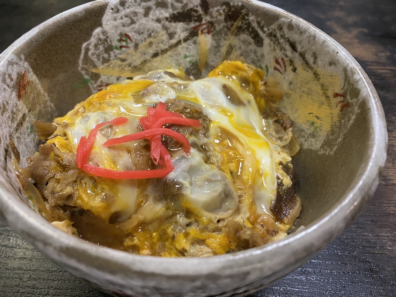 豊前屋 官べえ：ミニ牛丼