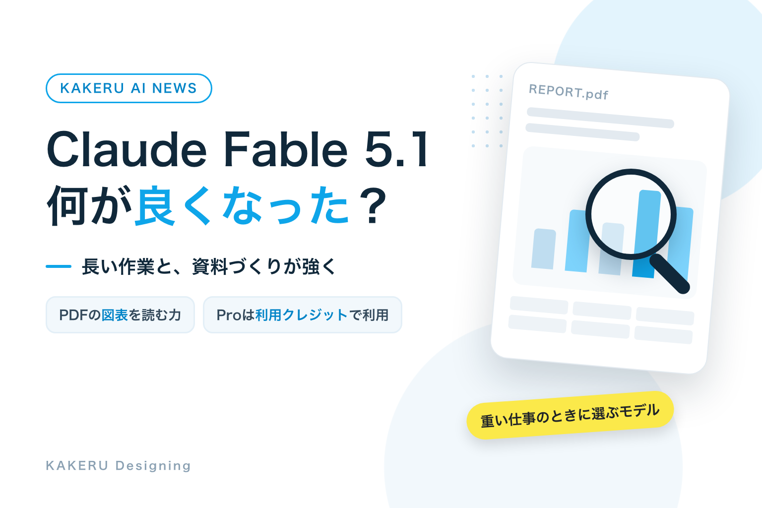 Claude Fable 5.1 何が良くなった？